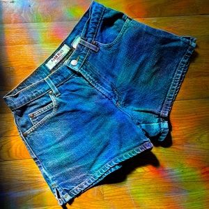 90s vintage Paris Blue Jeans with a darker denim color - size 5